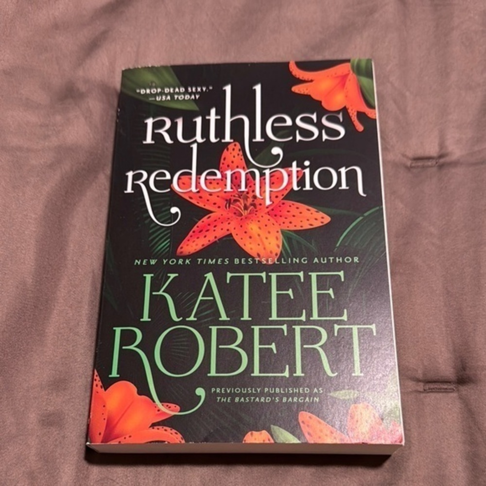 Ruthless Redemption by - Black and Orange Cover